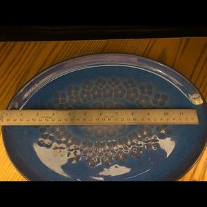 Denby Midnight Oval serving platter